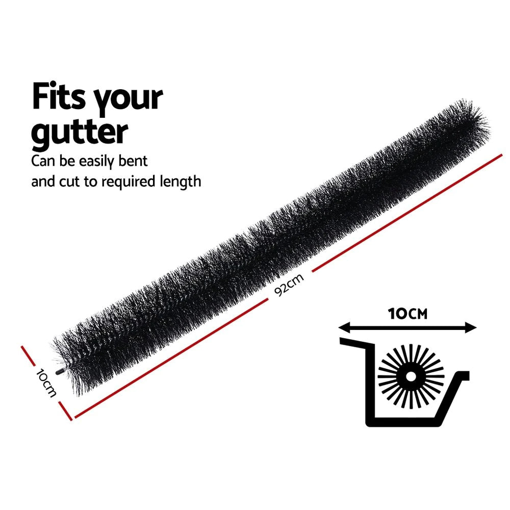 24Pcs Heavy Duty UV-Resistant Gutter Brush Guard Filter