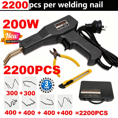200W 🔥Plastic Welding Machine Kit Stapler Welder Garage Tool Repair Car Bumper