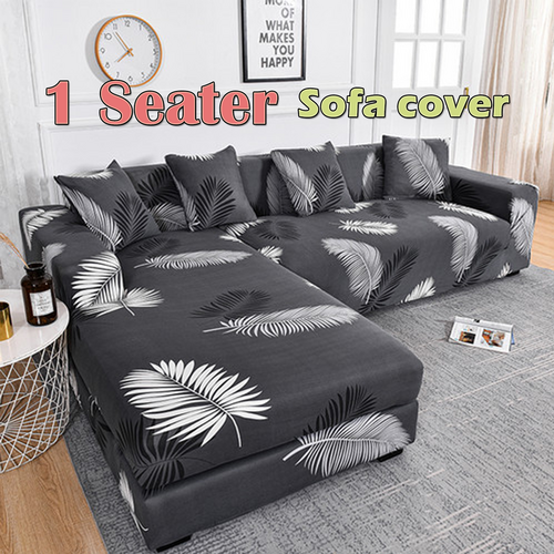 High-Stretch Polyester Sofa Cover Set, Machine Washable