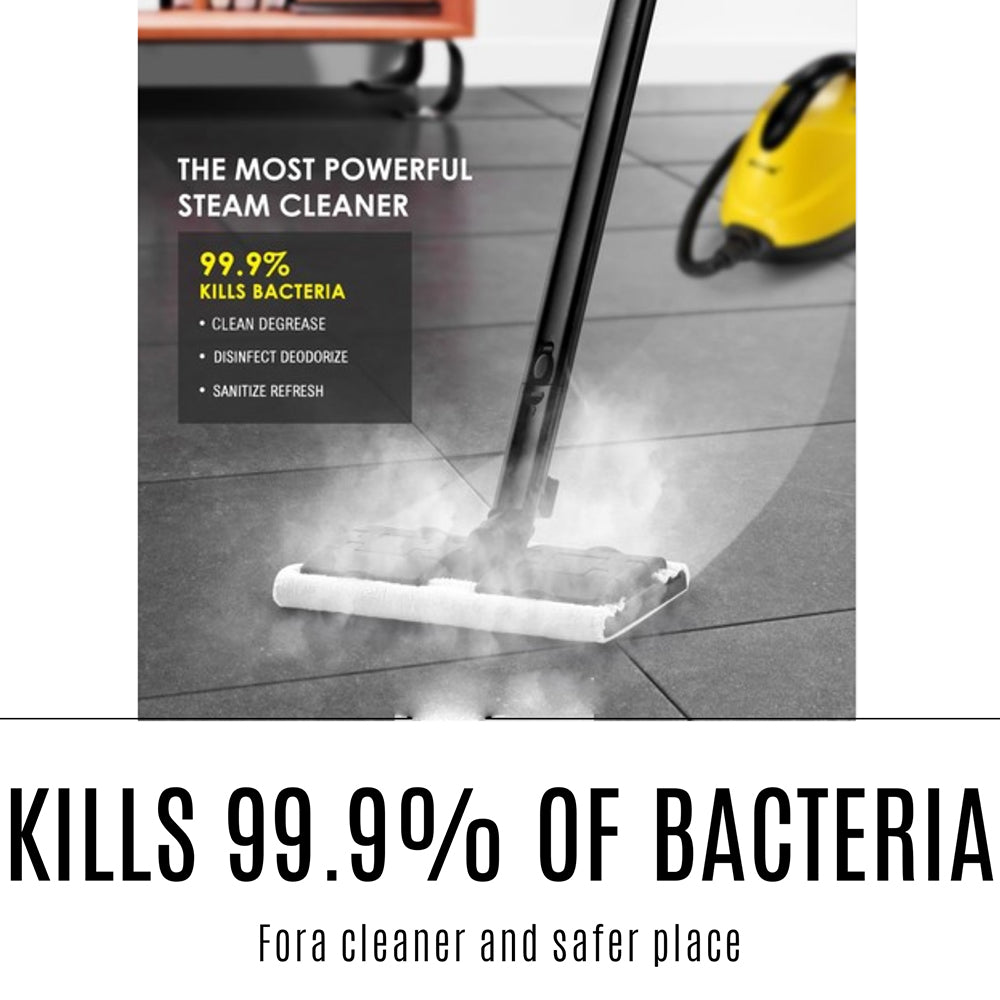 High Pressure 18-in-1 Steam Cleaner Mop, 2000W, 1.8L Tank