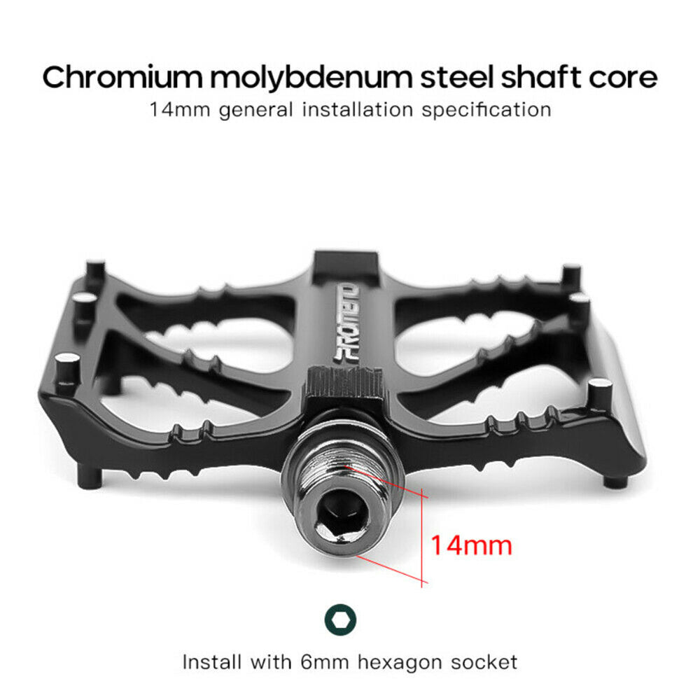 Anti-Slip Bearing Road/Mountain Bike Pedals, Dust/Waterproof