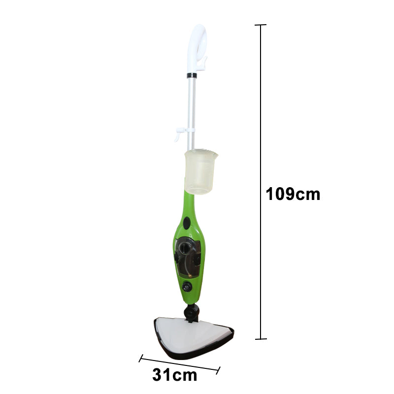 10 in 1 Steam Mop 360° Floor Cleaner 1300W 400ml Water Tank