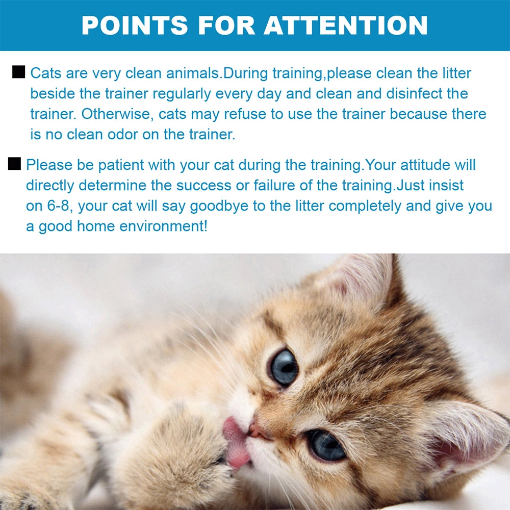 3-Step Cat Toilet Training System with DVD - Litter Kwitter