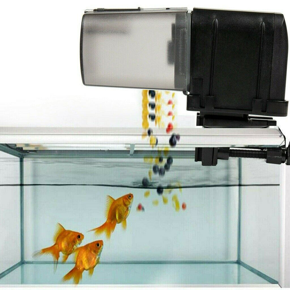 WiFi Remote Control Automatic Fish Feeder USB 1pc