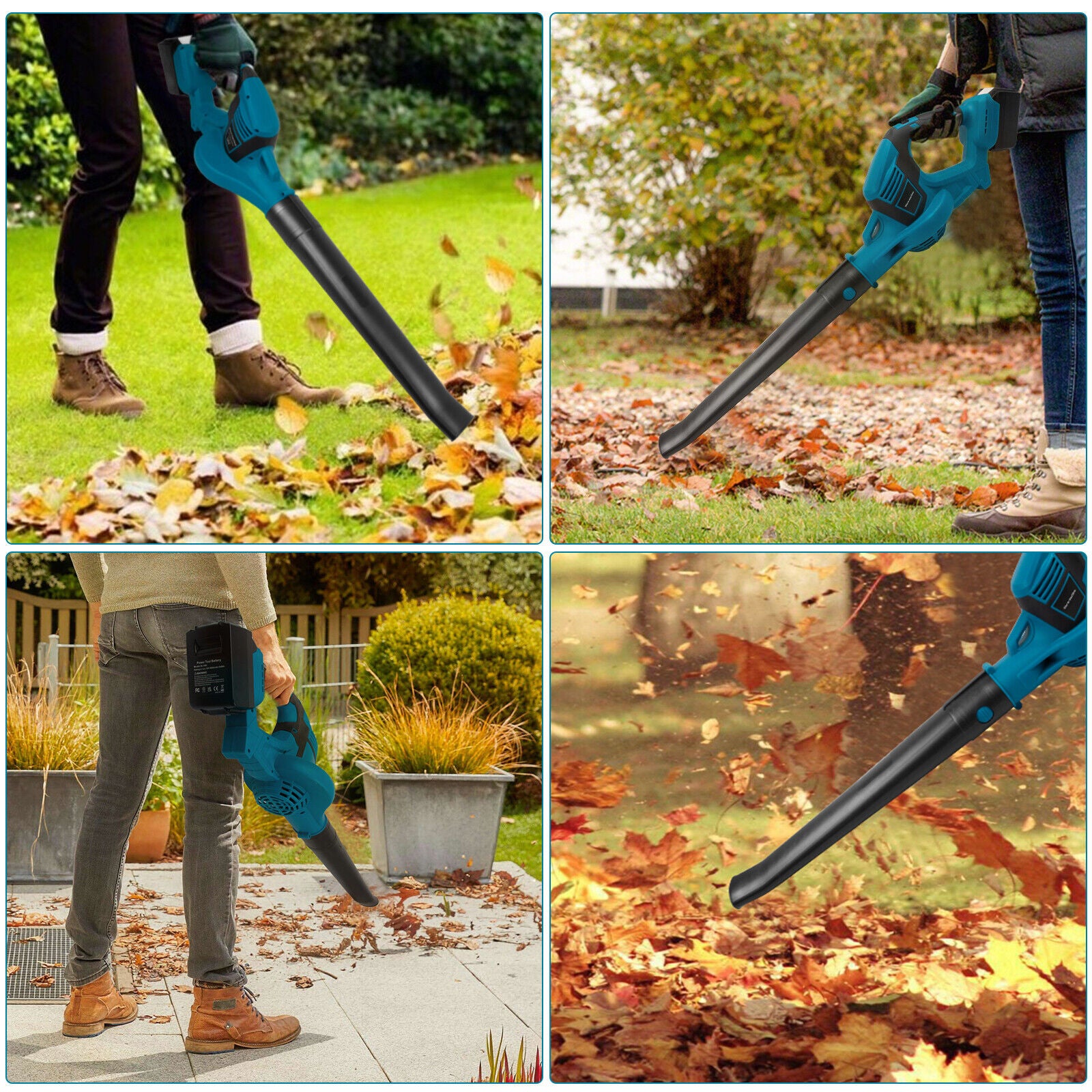 Lightweight Cordless Leaf Blower 18V Makita Compatible