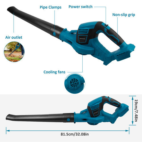 Lightweight Cordless Leaf Blower 18V Makita Compatible