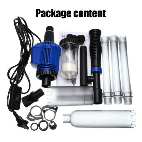 Adjustable Electric Aquarium Cleaner & Water Exchanger Set