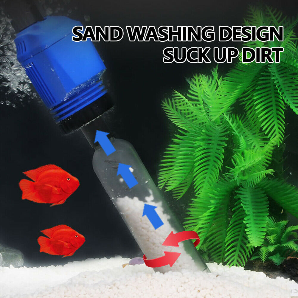 Adjustable Electric Aquarium Cleaner & Water Exchanger Set