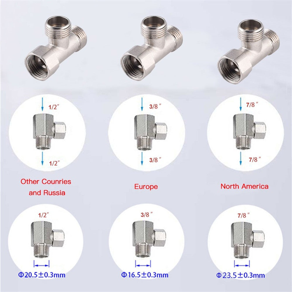 Dual Nozzles Non-Electric Bidet Seat with Hot & Cold Water Control