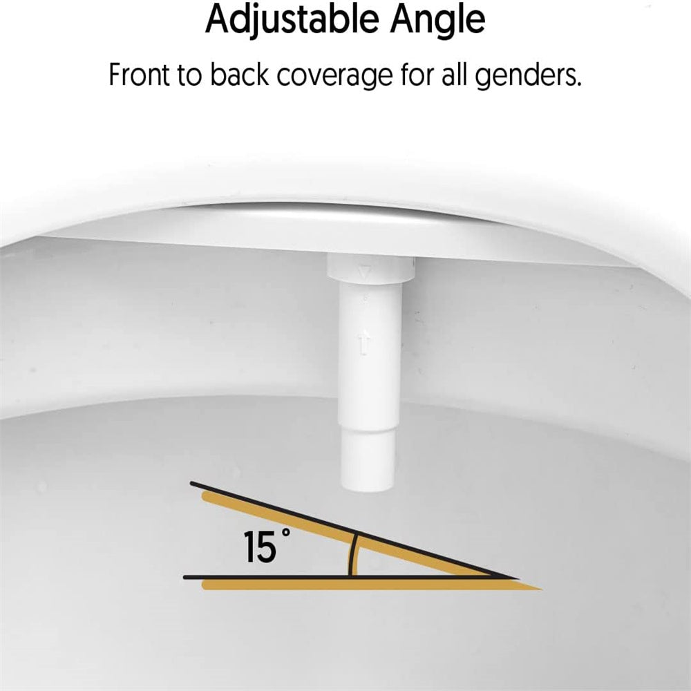 Adjustable Nozzles Toilet Bidet Seat with Cold Water Spray