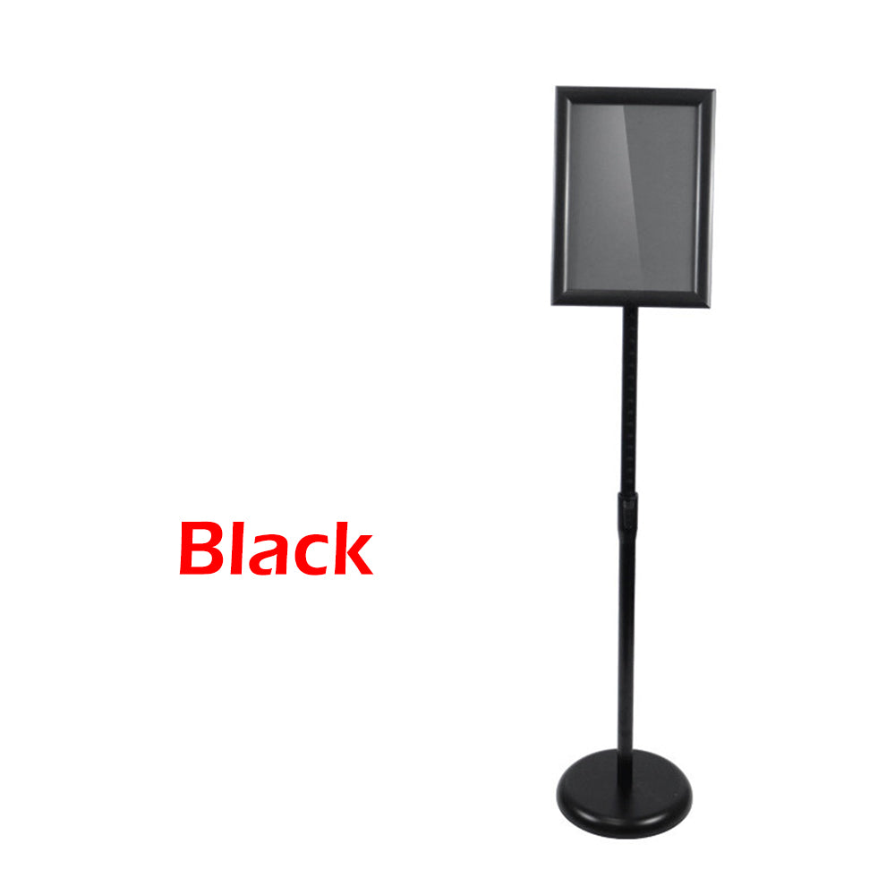 Adjustable A4 Floor Poster Stand with 360 Rotation, Durable Metal