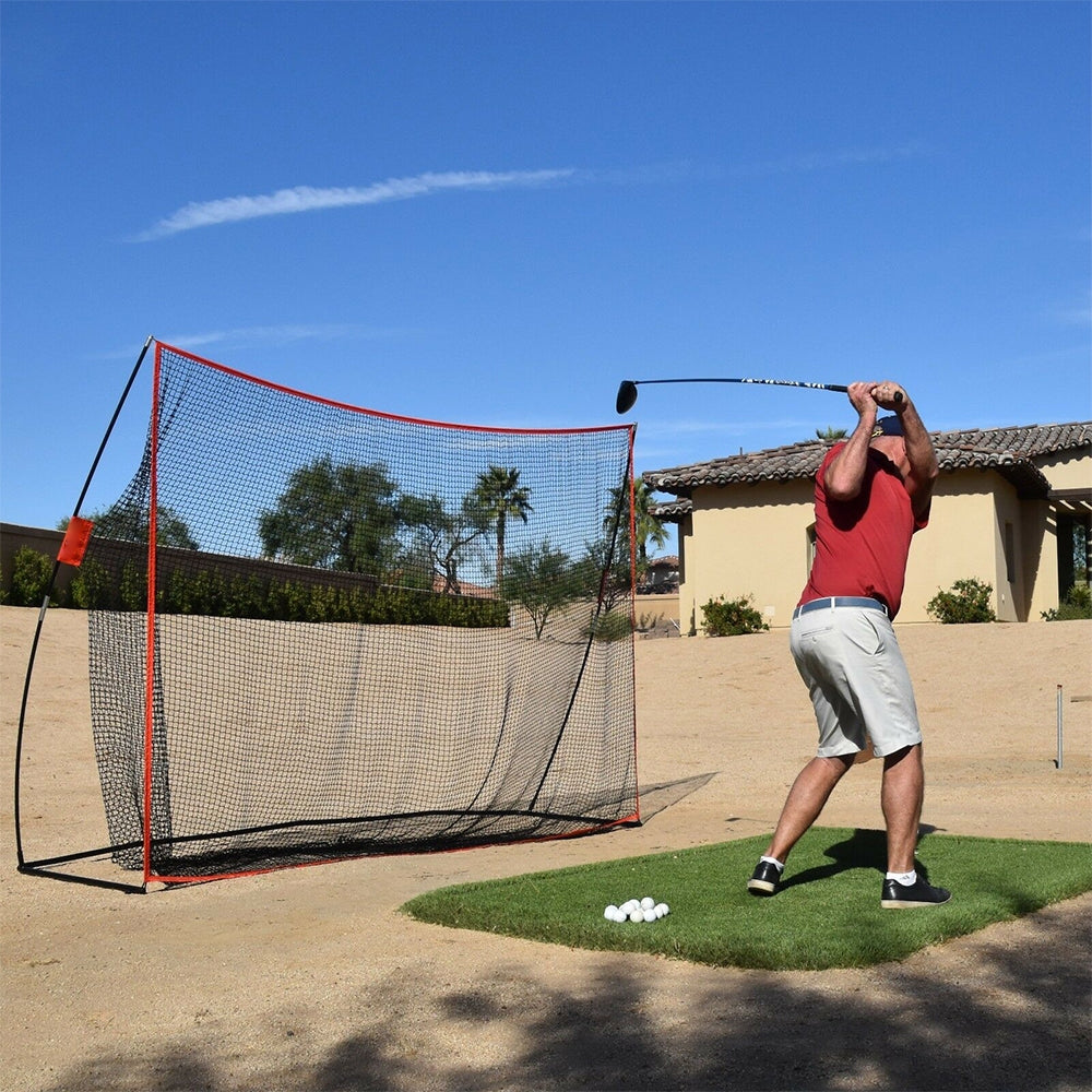 Durable Portable Golf Practice Net 3M Easy Setup +Carry Bag