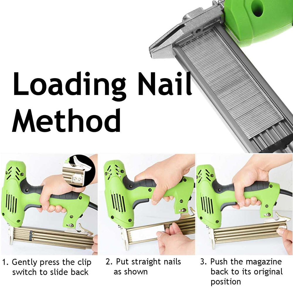 2000W Electric Staple Gun, 45pcs/min, Heavy Duty Woodworking