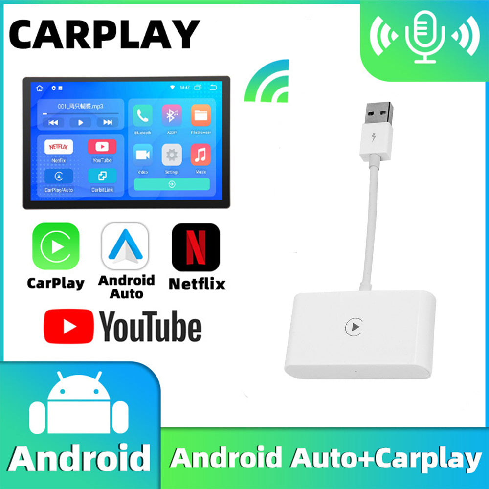 Wireless CarPlay Adapter Dongle, AirPlay, Siri Support