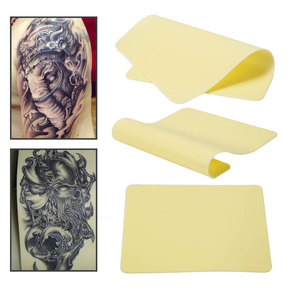 5pcs 30x40cm Silicone Tattoo Practice Skin Pad for Beginners