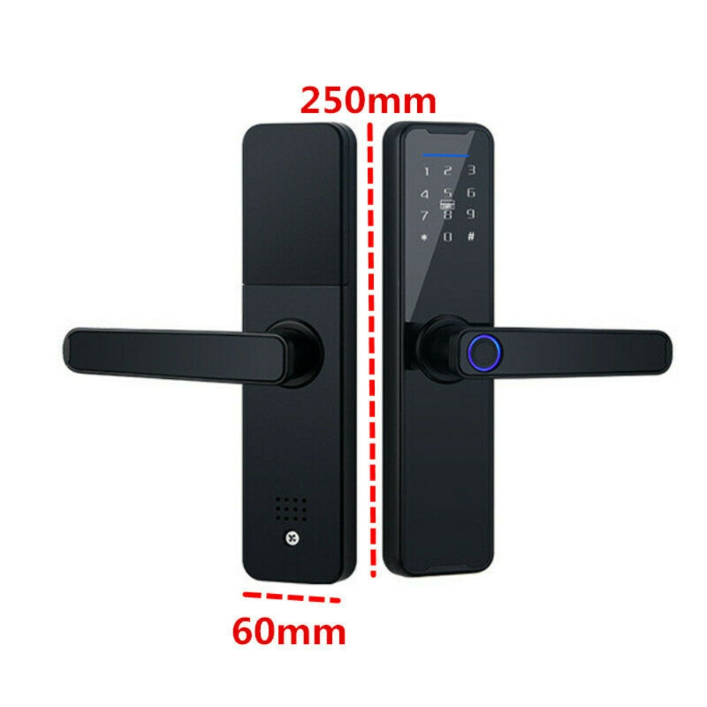 5-in-1 WIFI Smart Door Lock Biometric App Control - Tuya