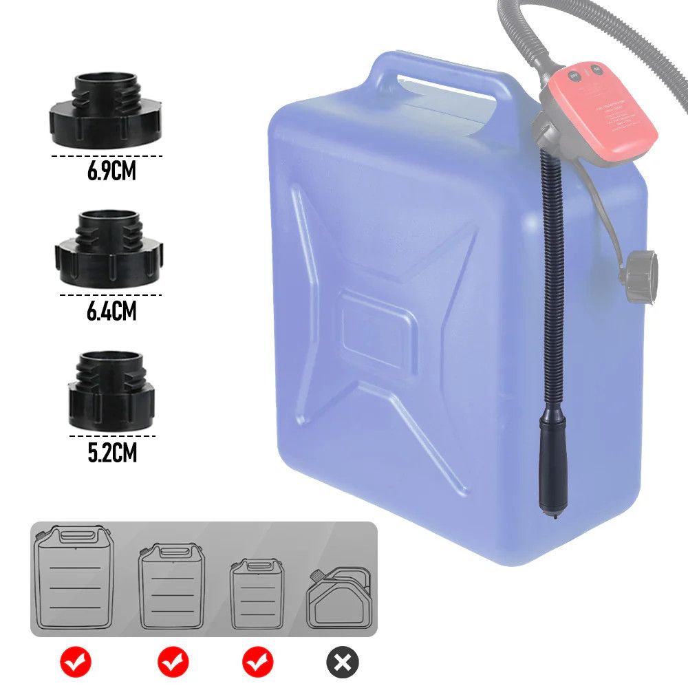 12V Portable Electric Oil Pump Handheld Diesel Pump Oil Fuel Water Transfer AU