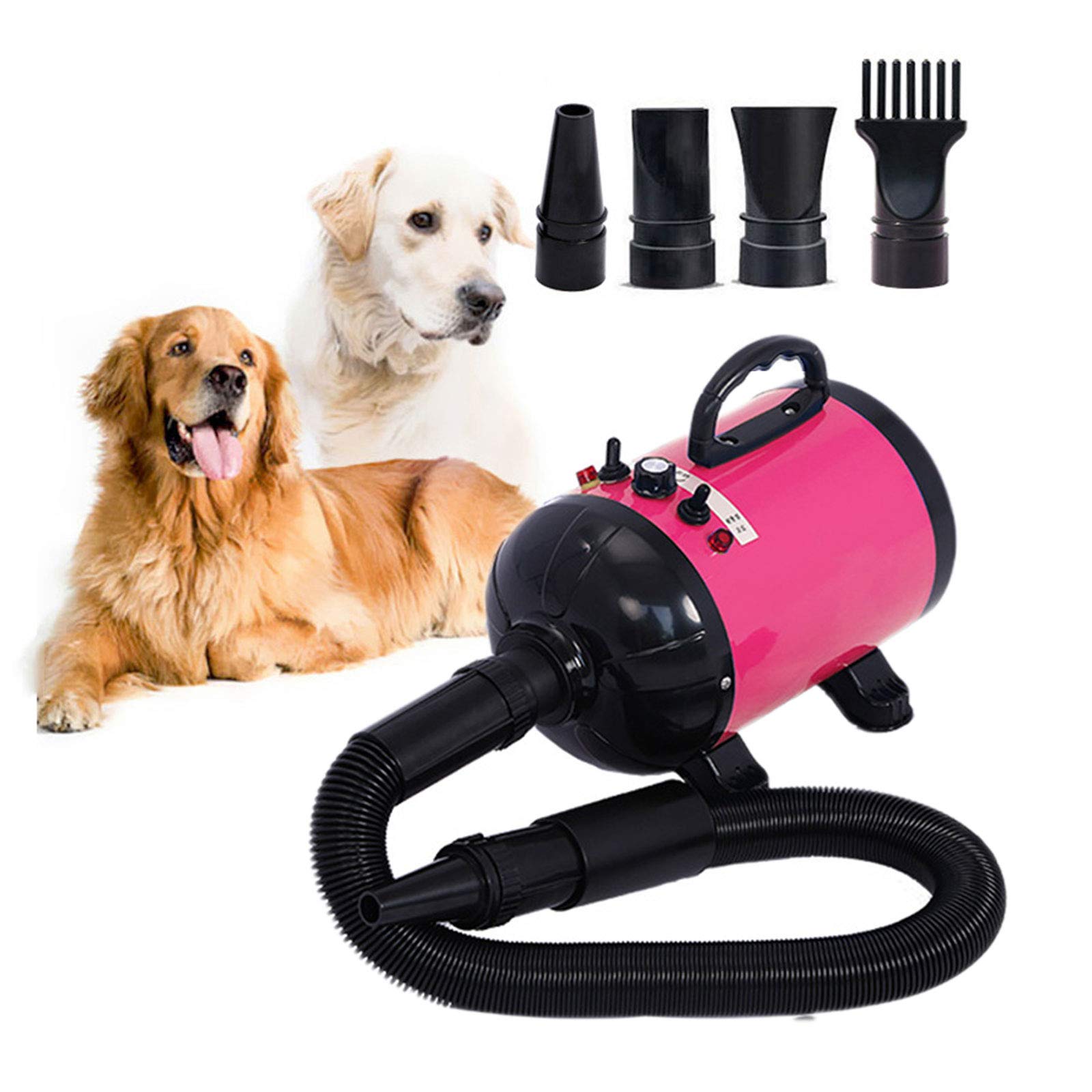 2800W Adjustable Dog Dryer with 4 Nozzles