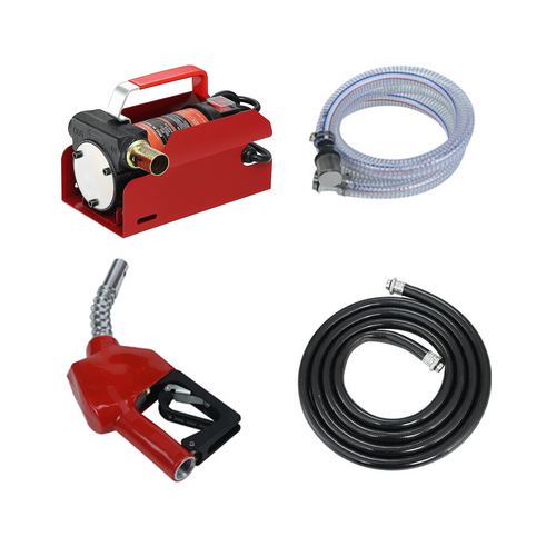 High-Efficiency 12V Diesel & Kerosene Transfer Pump Set