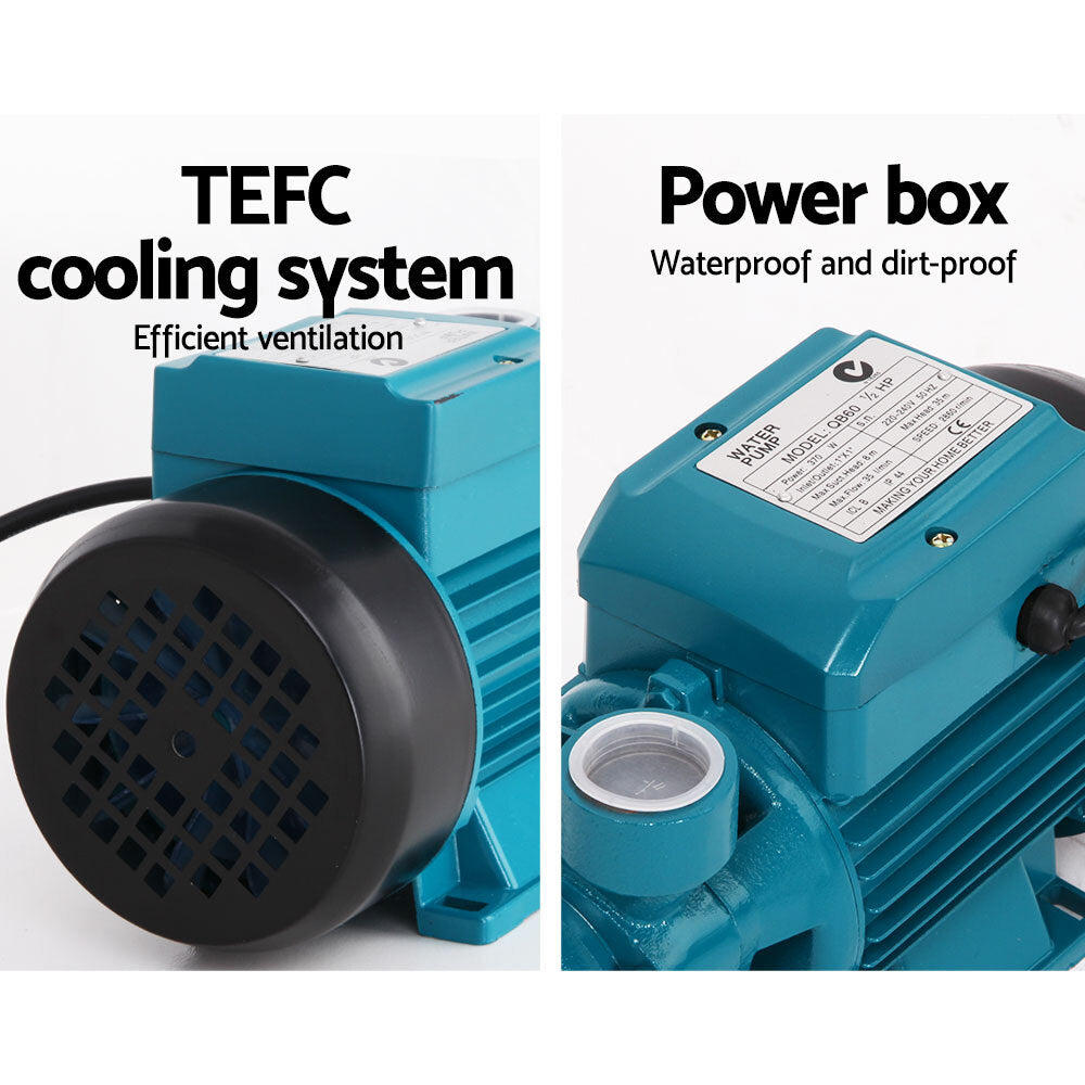 Electric PeripheralPump QB60 CleanWater Garden Farm RainTank Irrigation