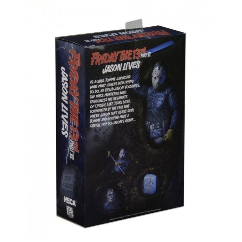 Friday The 13th Part VI Jason Lives Voorhees Action Figure Model 18cm