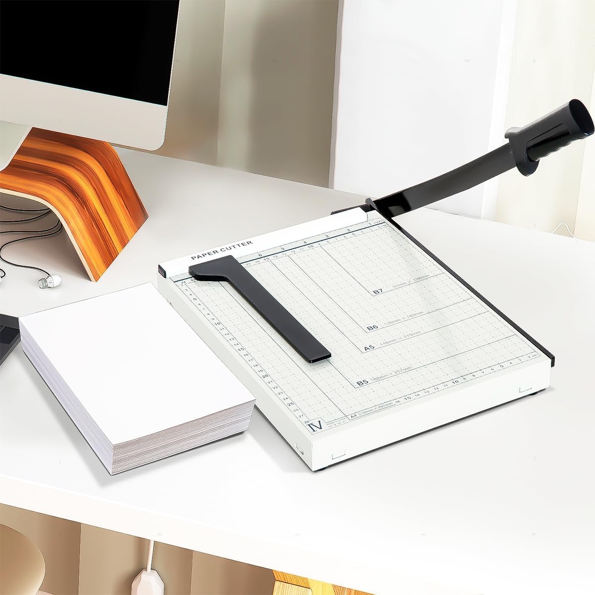 Professional Heavy Duty A4 To B7 Paper Cutter Guillotine Trimmer Home Office