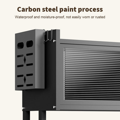 85CM Over The Sink Dish Drying Rack Carbon Steel Space Saving Above for Kitchen