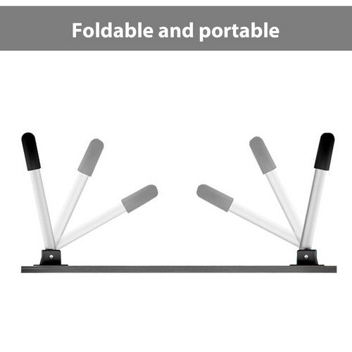 Wood Laptop Stand Table Foldable Desk Computer Study Bed Adjustable Cup Slot Tray/linght and Fan