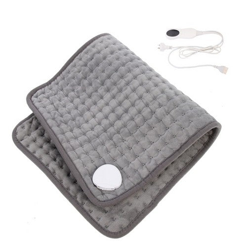 Electric Heat Pad Adjustable Heating Mat Warmer Blanket Back Pain Relief 60x30cm