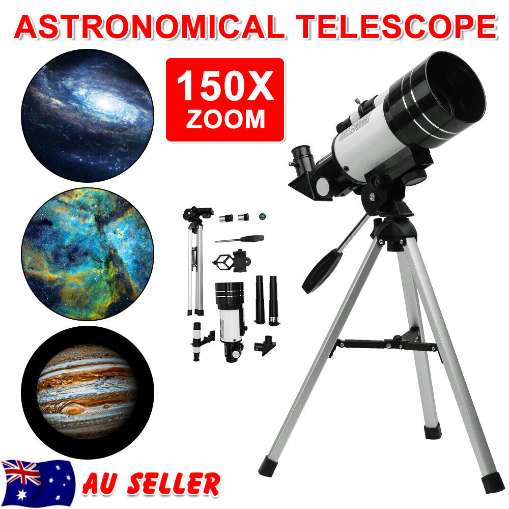 Astronomical Telescope 150x With Tripod Phone Adapter Monocular Moon Observation