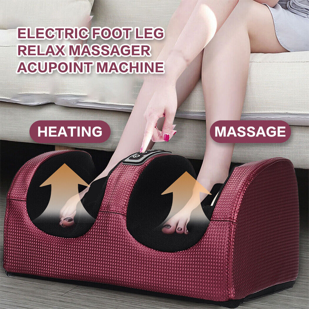 Electric Foot Massager Muscle Pain Relief Leg Calf Massage Kneading Machine AU