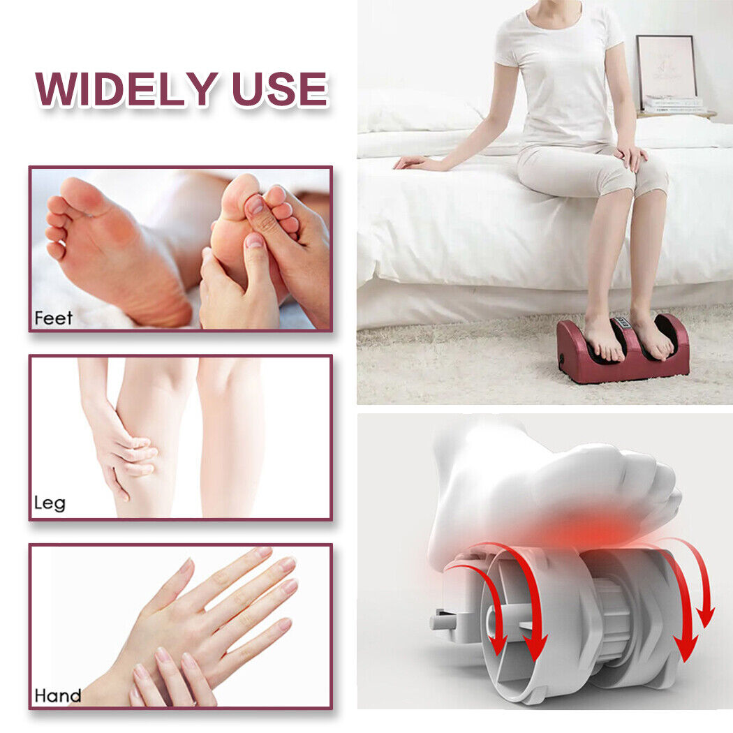 Electric Foot Massager Muscle Pain Relief Leg Calf Massage Kneading Machine AU