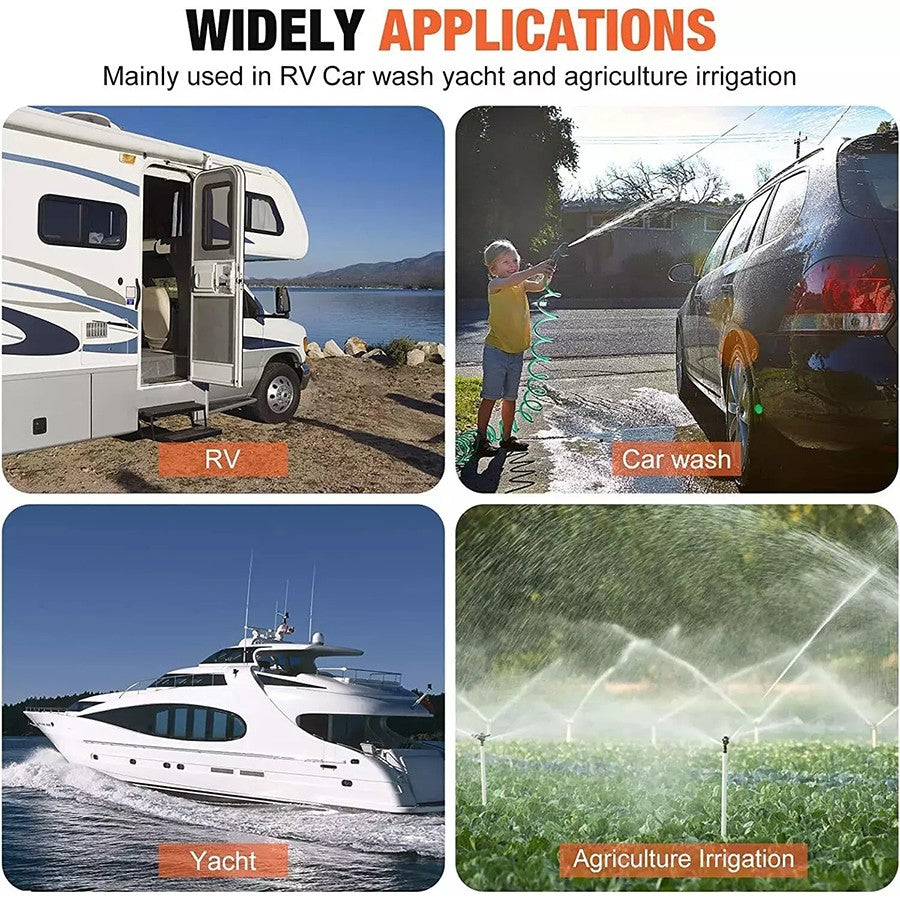 12v Replace SHURflo 4009 Water Pump & Twist on Filter for Caravan Boat Marine AU