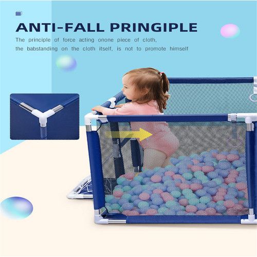 1.8M Large Baby Playpen Safety Gate Kids Toddler Fence Play Activity Center AU