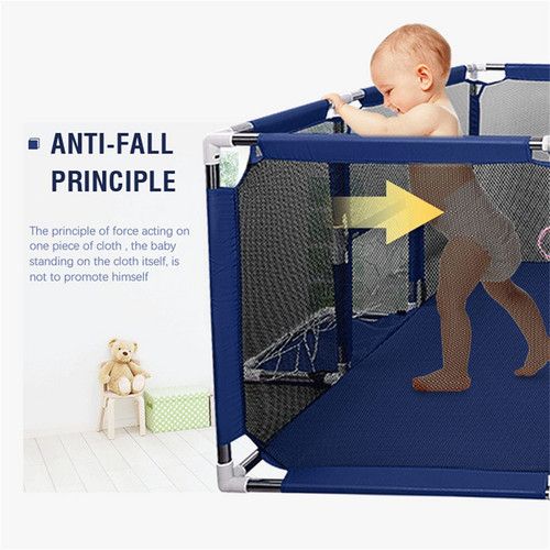 1.8M Large Baby Playpen Safety Gate Kids Toddler Fence Play Activity Center AU