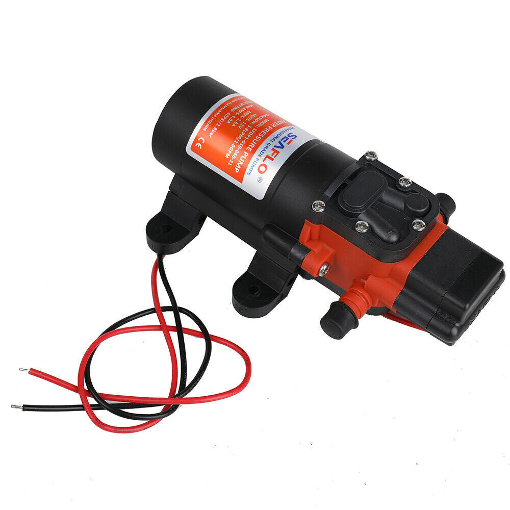 12V Water Pump 40 PSI Adjustable RV Camper Caravan SEAFLO