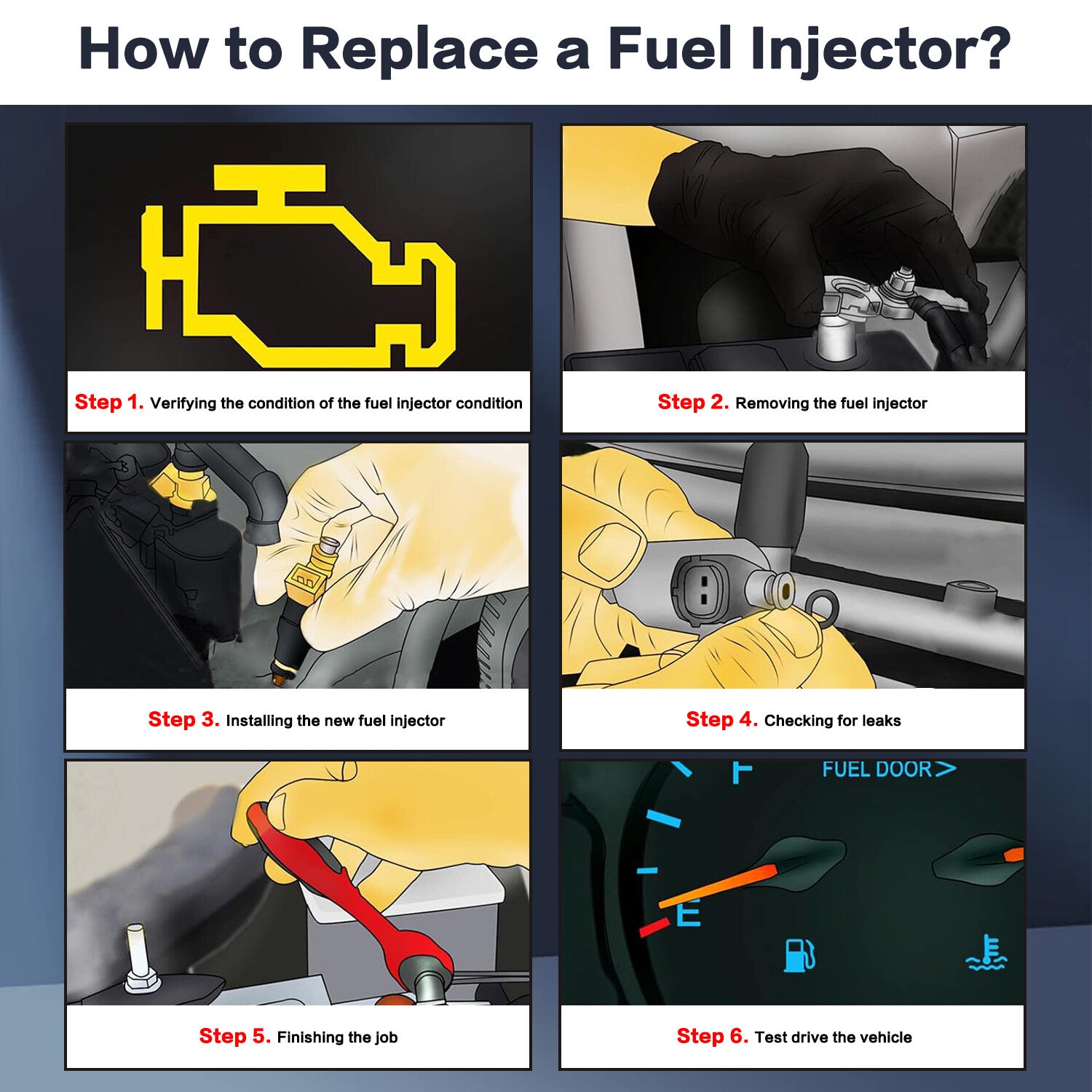 For Nissan YD25DDTI Navara D22 16600-EB70C Fuel Injector 095000-6250 095000-6251