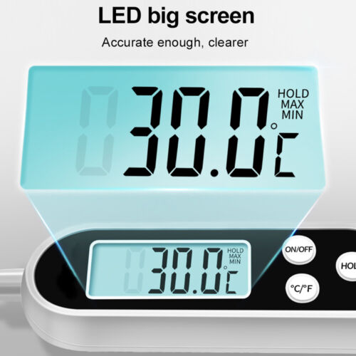 High Accuracy Digital Kitchen Thermometer for Food & BBQ