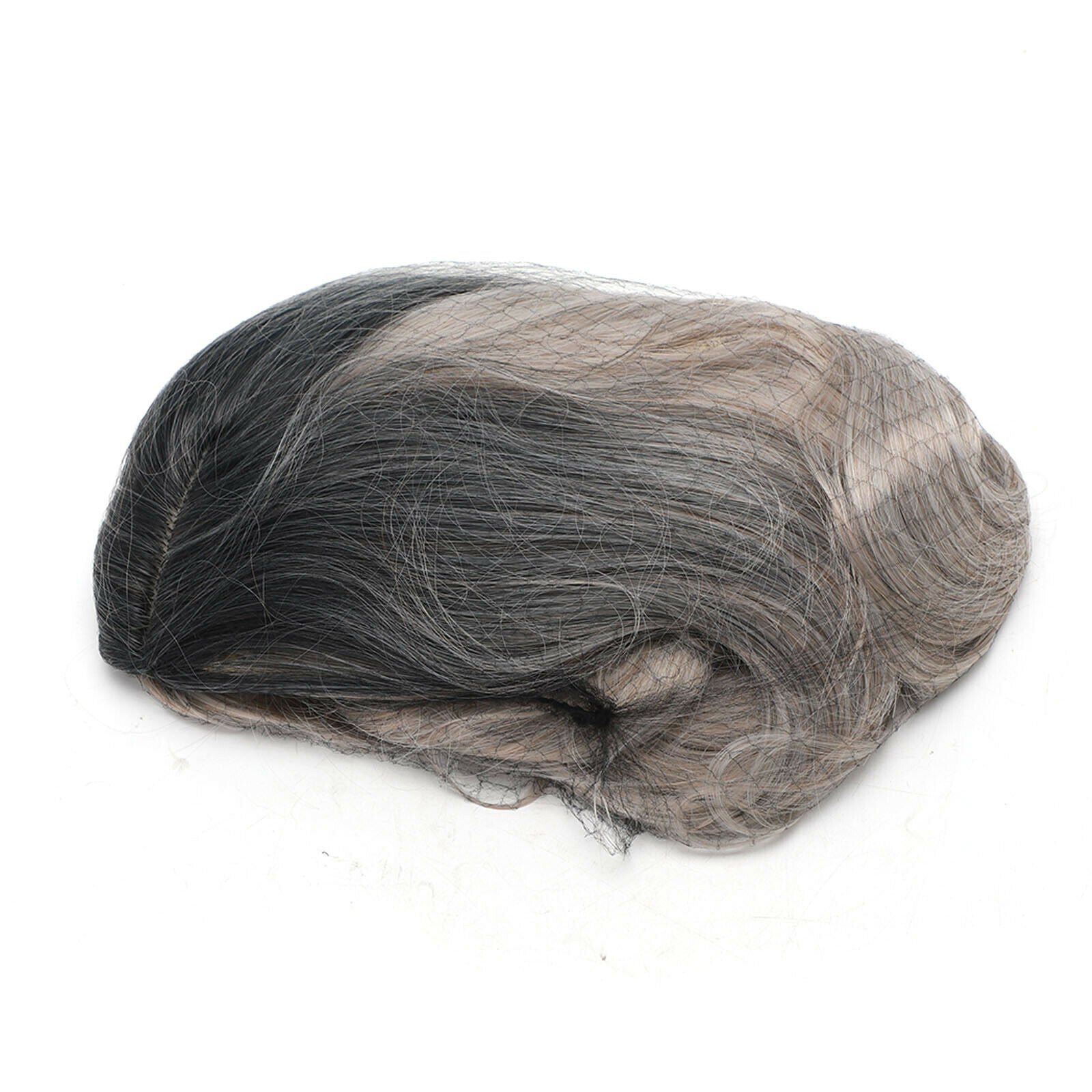 High Density Ombre Grey Long Wavy Synthetic Wig, Cosplay