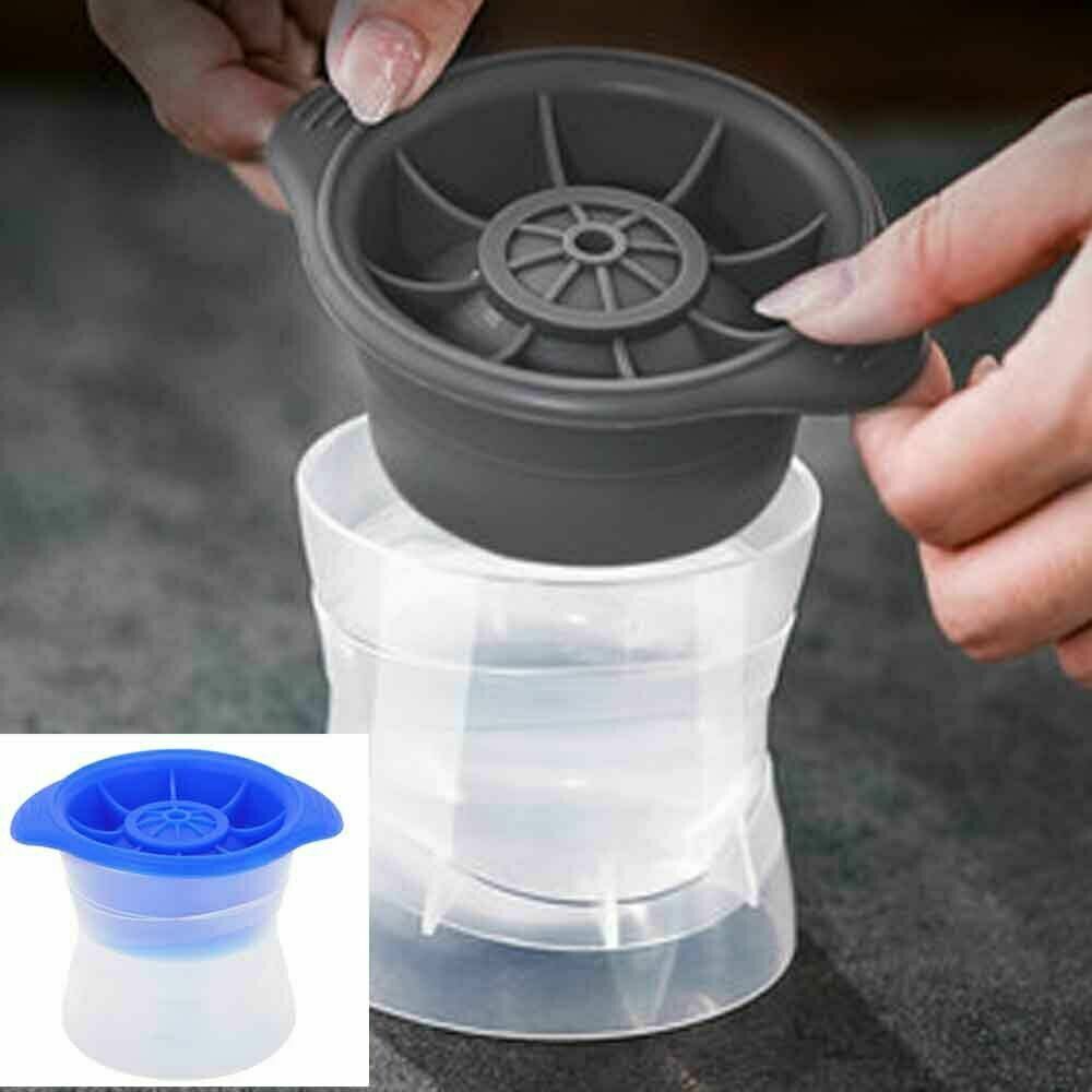 2pcs Silicone Ice Ball Molds, 6cm, Durable, Safe