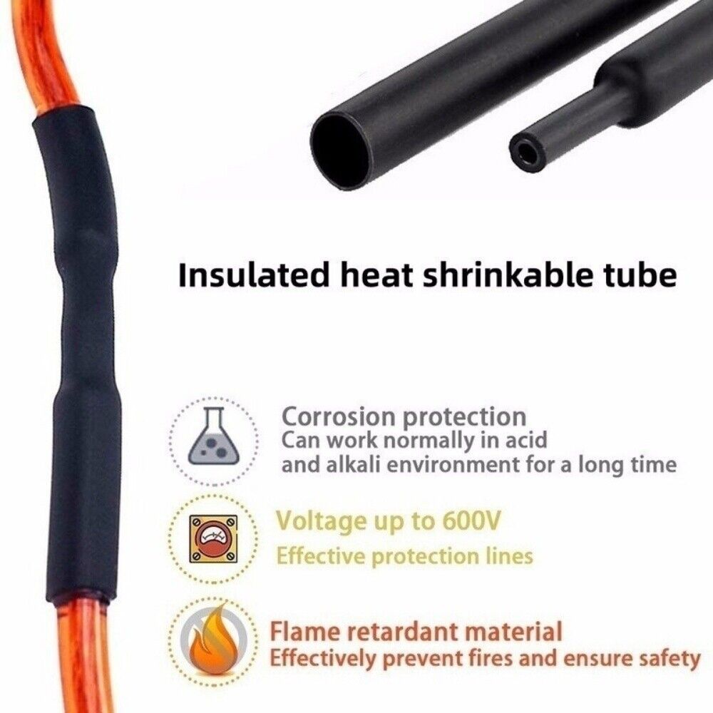 Waterproof Heat Shrink Butt Wire Connectors - 800PCS Set