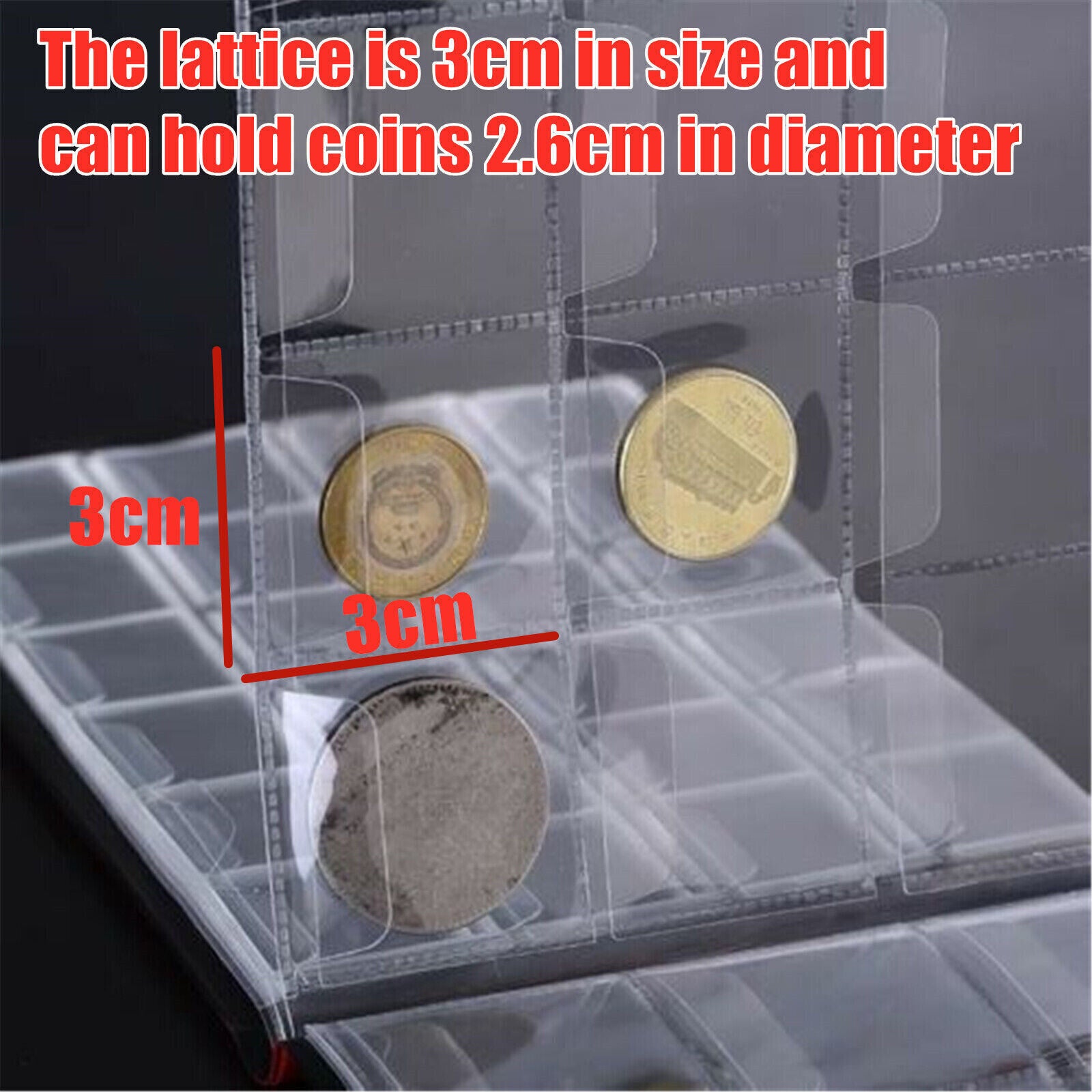 180 Coin Holder Album, Durable PU Storage Book, 2Pcs Set