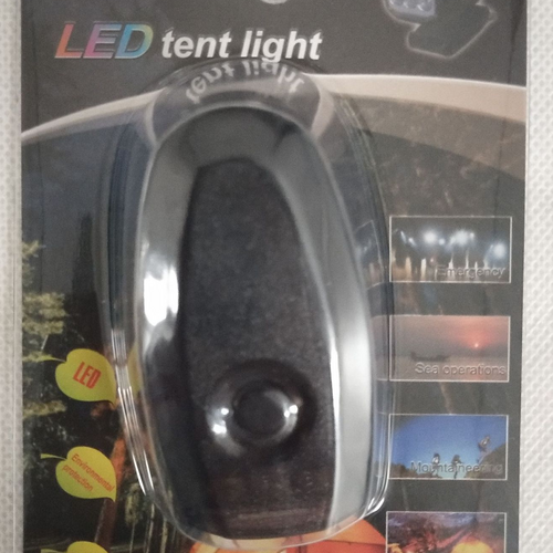 Waterproof LED Outdoor Tent Light - Small, Portable, Folding