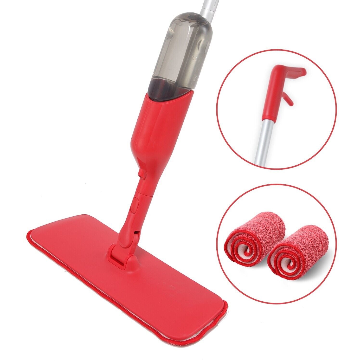 Multifunction Spray Flat Mop Wet/Dry with Extra Pads