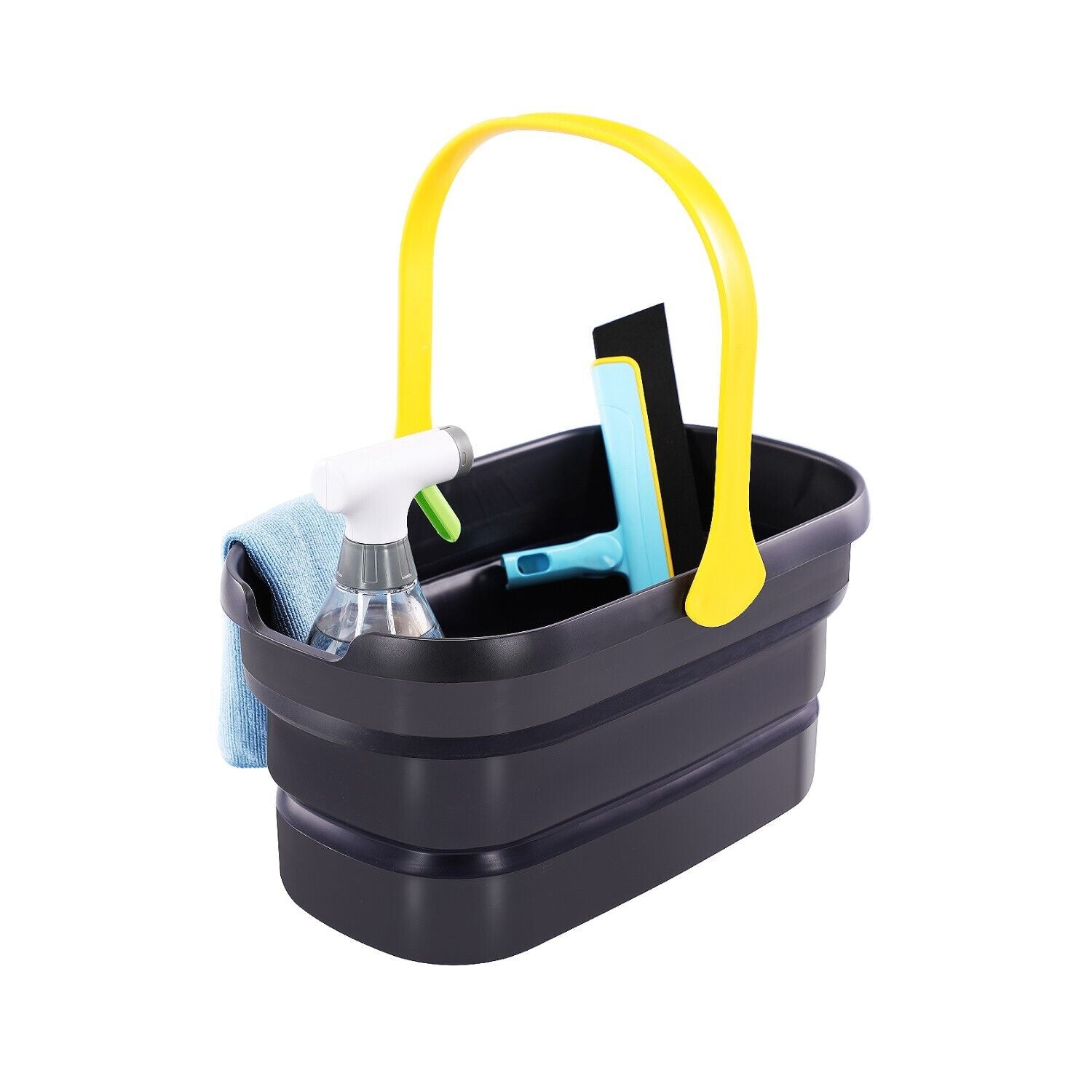 10L Collapsible Bucket Non-Slip Handle for Mop/Food/Drink