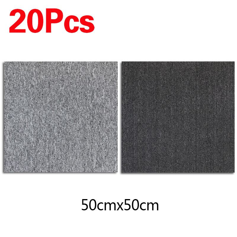 20Pcs Premium Carpet Tiles Commercial Domestic Office Heavy Use Flooring