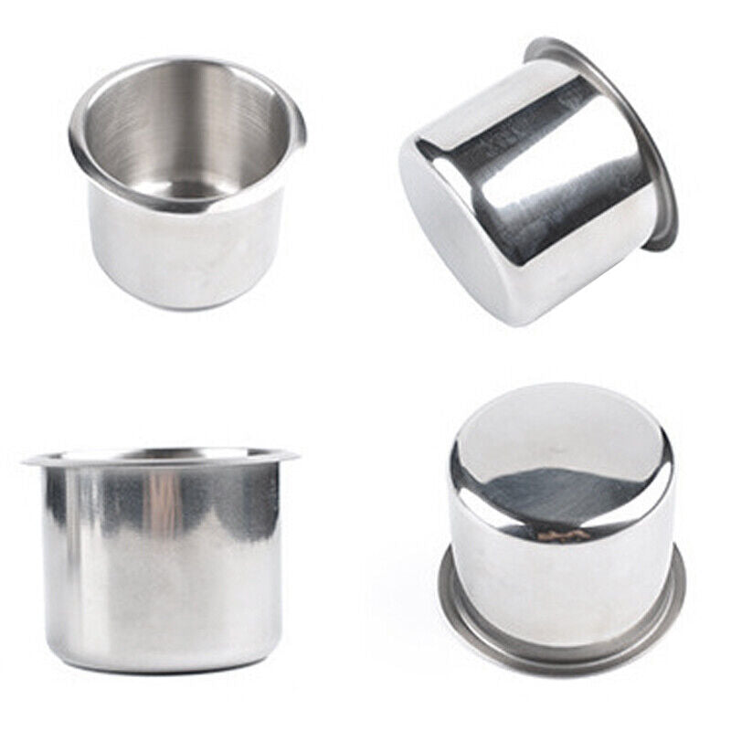 2PCS Stainless Steel Cup Drink & Phone Holder for Marine, Car, RV