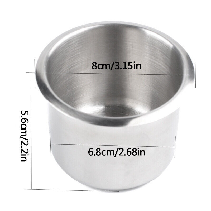 2PCS Stainless Steel Cup Drink & Phone Holder for Marine, Car, RV