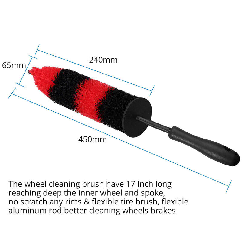 15-Piece Car Wash Kit, Wheel, Rim, Detailing Brushes Set