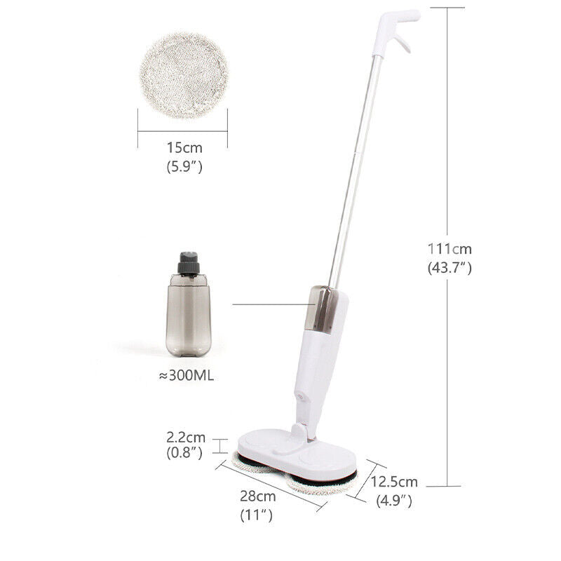 5-In-1 Cordless Electric Mop Cleaner Floor Polisher Sweeper Washer Scrubber NEW